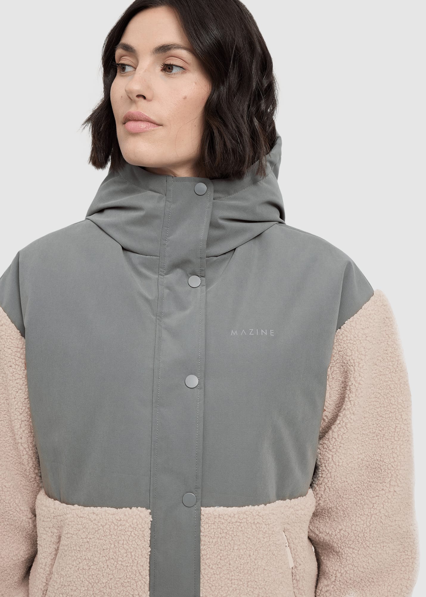 Fabric Blocking Jacket Light Bottle Natural