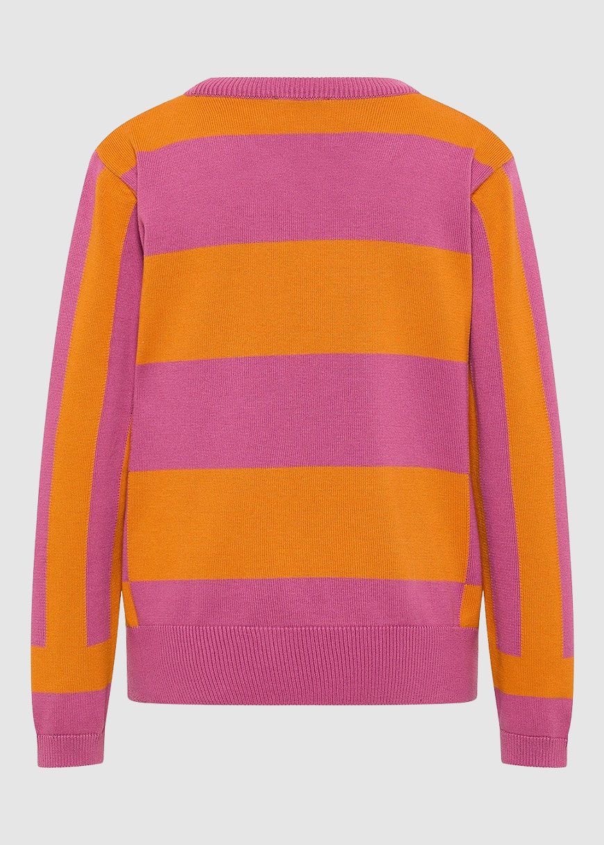 Strickpullover im Block Design Strickpullover im Block Design