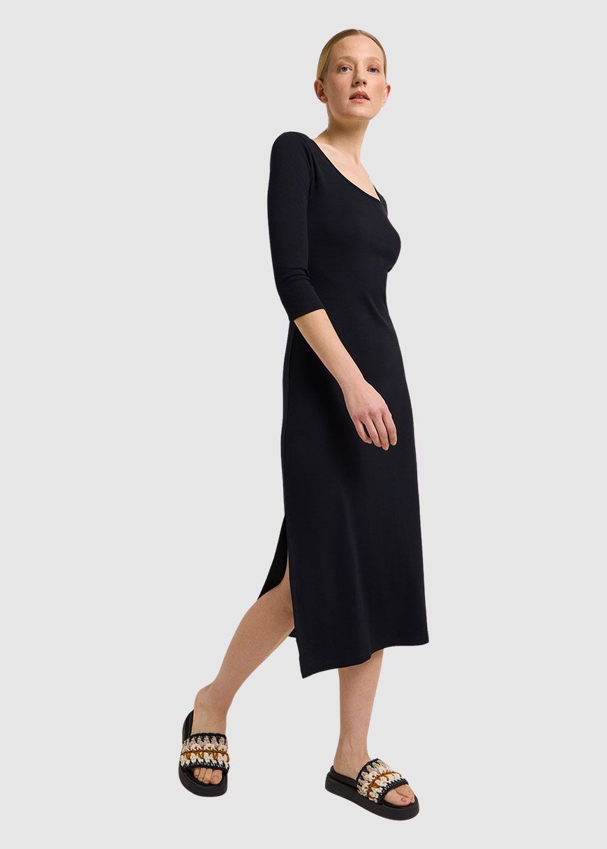 Ripp-Kleid Ripp-Kleid