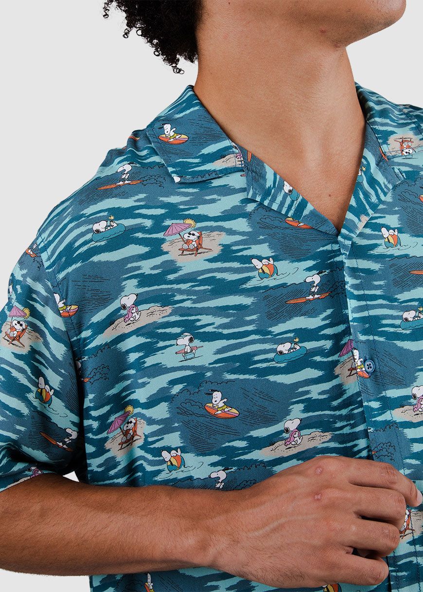 Peanuts Coast Aloha Shirt