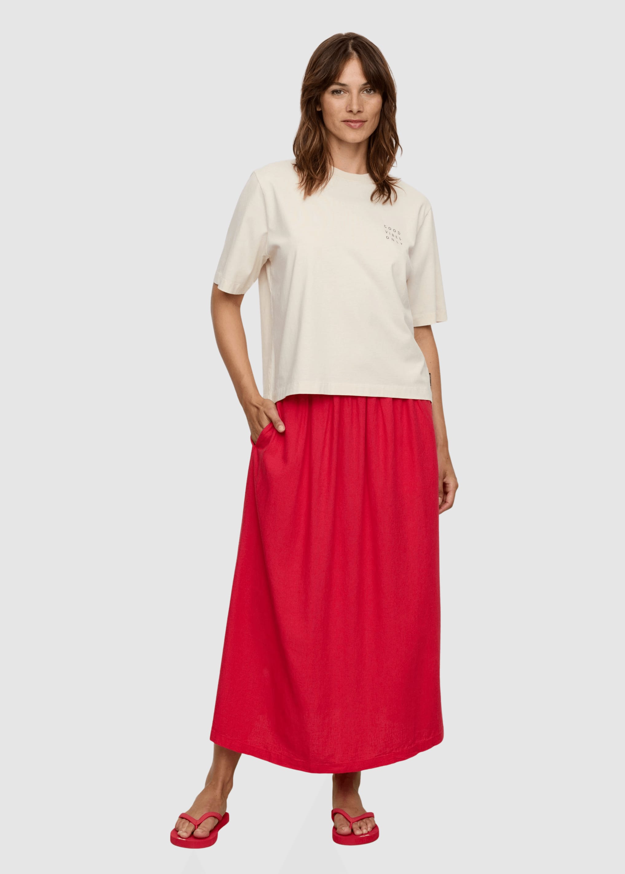 T-Shirt Azolla Good Vibes Arctic White T-Shirt Azolla Good Vibes Arctic White