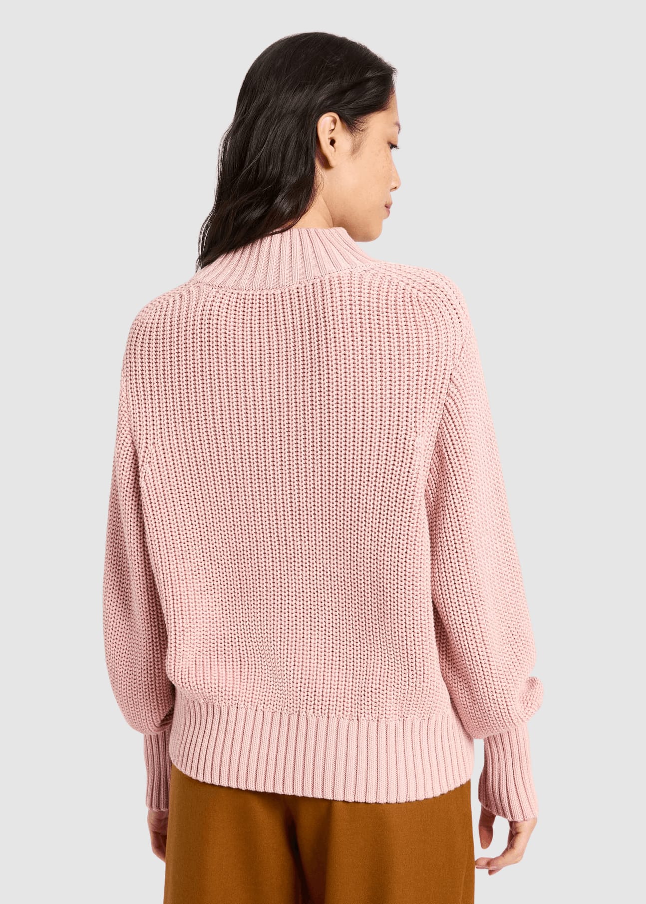 Grobstrickpullover Rose
