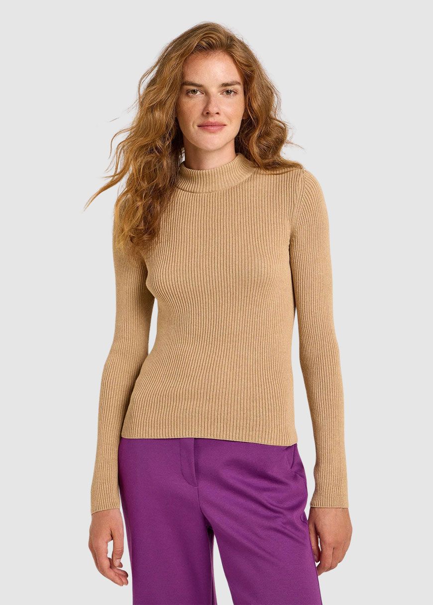 Stehkragenpullover Stehkragenpullover