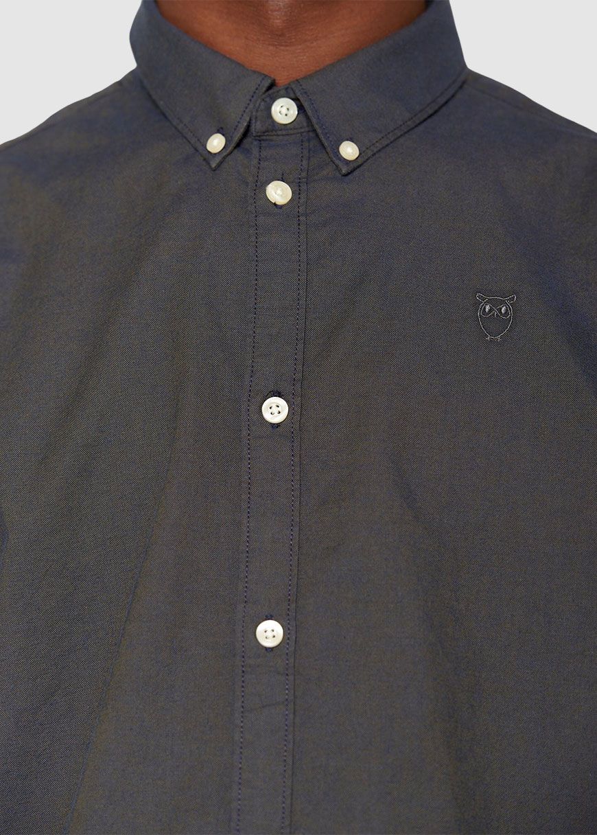 Costom Tailored Fit Small Owl Oxford Shirt