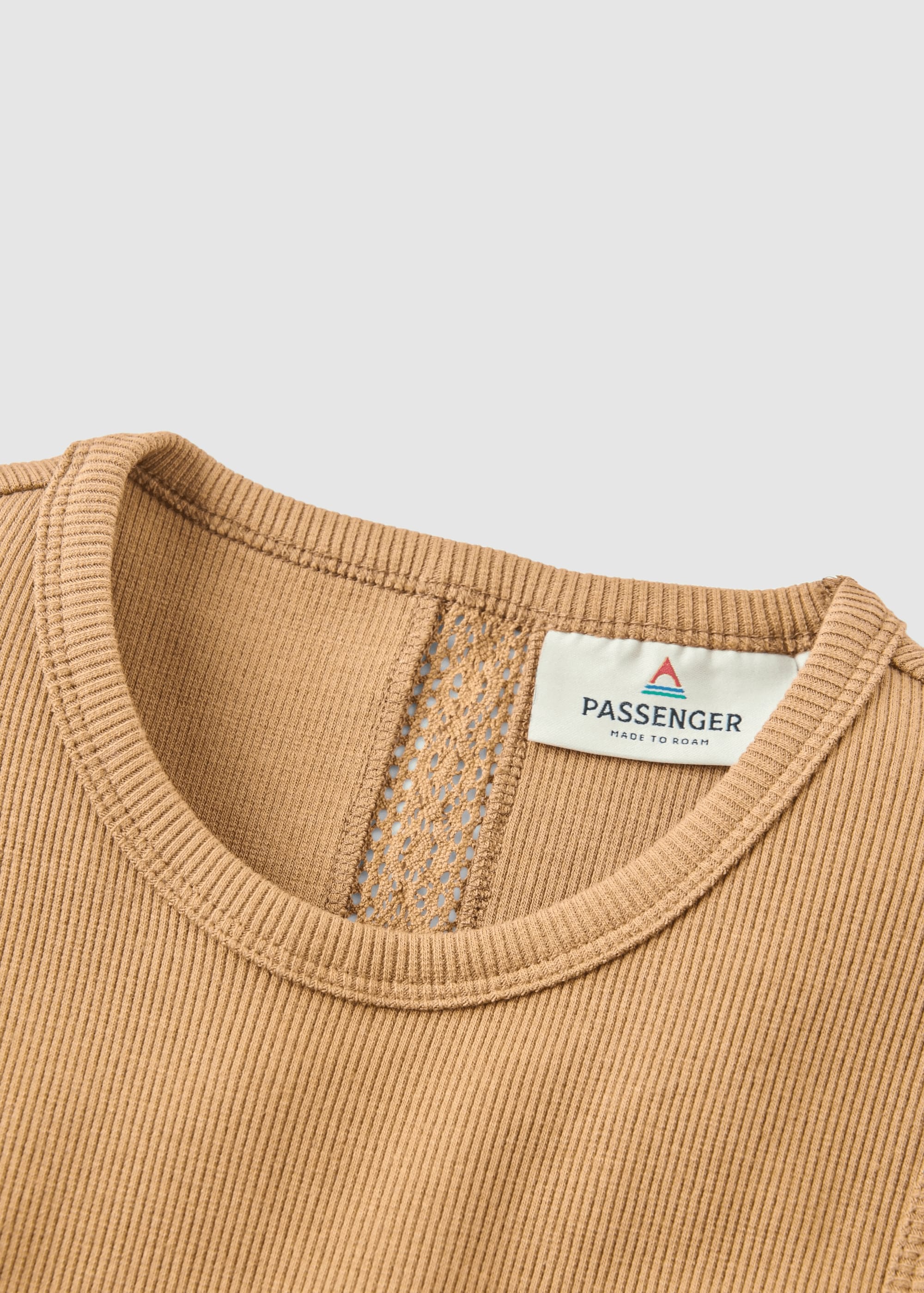 Atmos Ribbed Tank Vest Caramel Brown Atmos Ribbed Tank Vest Caramel Brown