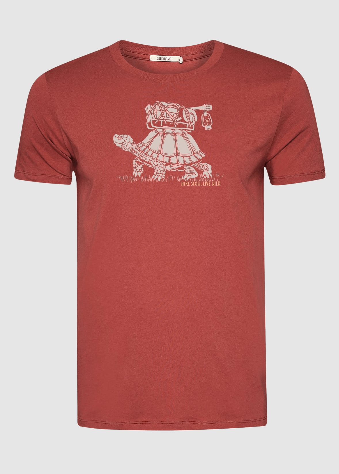 Turtle Walk Guide T-Shirt Sunset Red Turtle Walk Guide T-Shirt Sunset Red