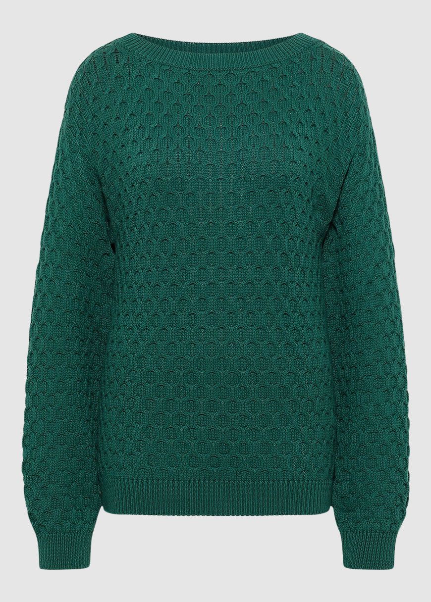 Gemusterter Strickpullover Gemusterter Strickpullover