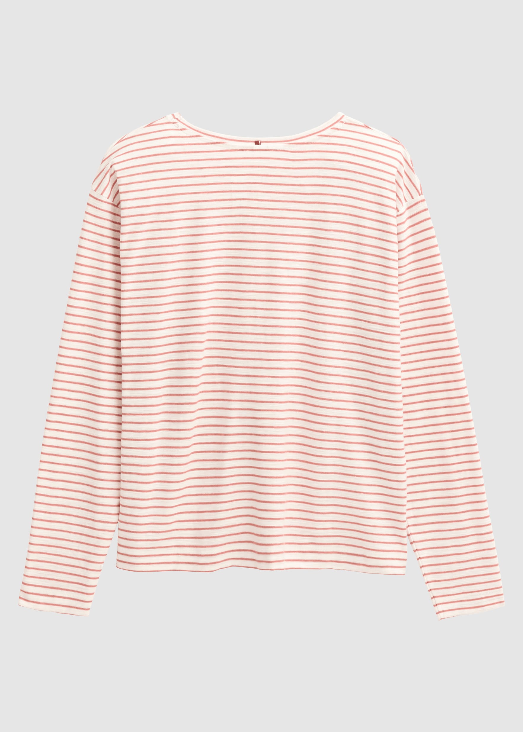 Langarm-Shirt Rosenholz Geringelt Langarm-Shirt Rosenholz Geringelt
