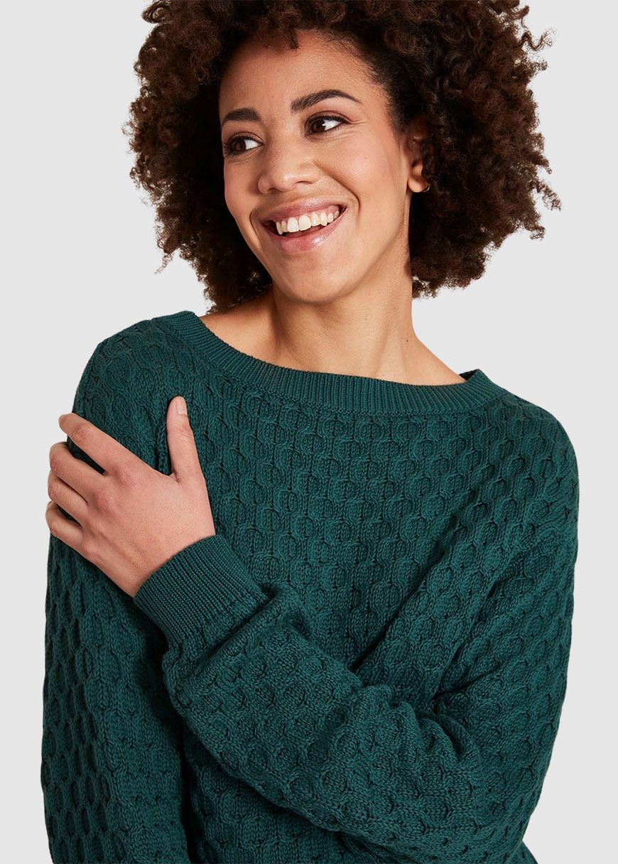Gemusterter Strickpullover Gemusterter Strickpullover
