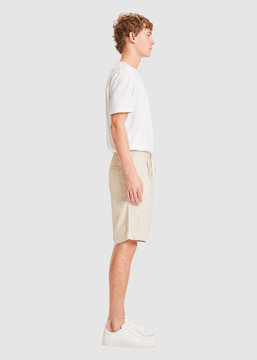 Fig Loose Linen Shorts Fig Loose Linen Shorts