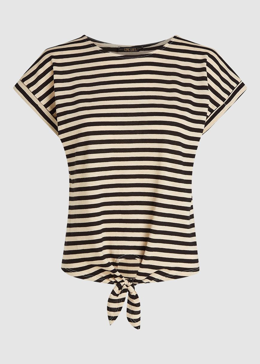 Aria Knot Top Chopito Stripe Aria Knot Top Chopito Stripe