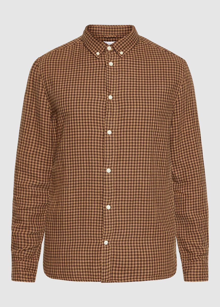 Regular Fit Double Layer Checkered Shirt Regular Fit Double Layer Checkered Shirt