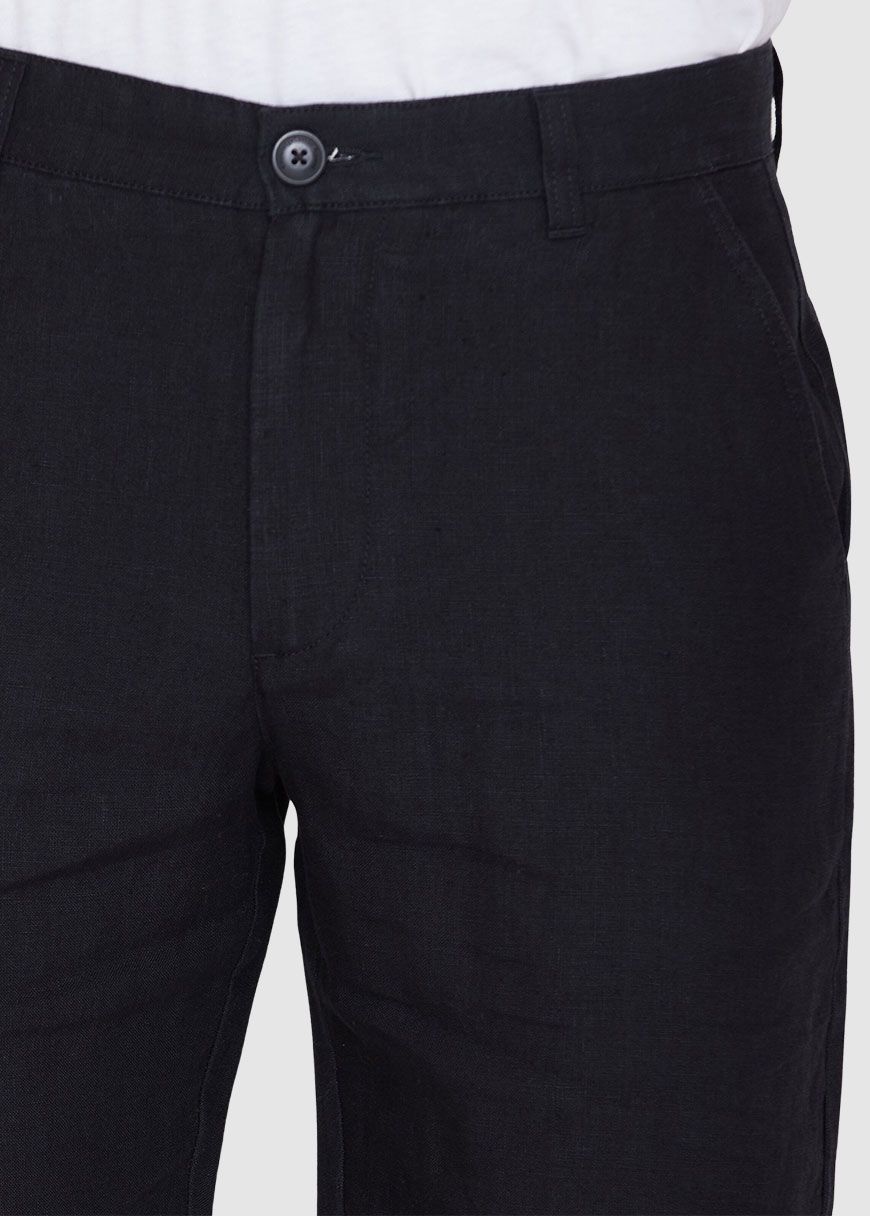 knowledge_cotton_apparel_chuck_regular_linen_shorts_SS_25_KCA_1050029_1300_Black_Jet_4_64e4e11840 Chuck Regular Linen Shorts
