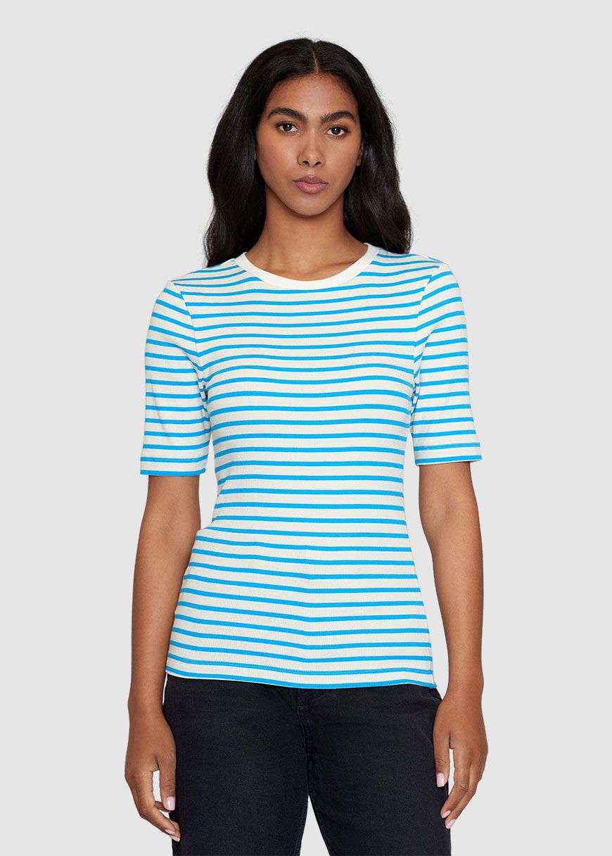 Striped Rib T-Shirt
