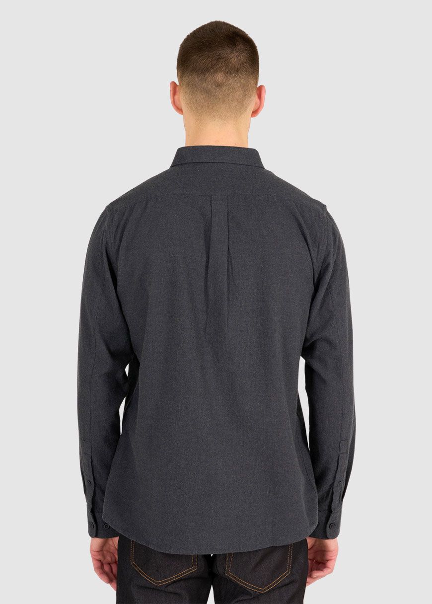 Melangé Flannel Custom Fit Shirt Melangé Flannel Custom Fit Shirt
