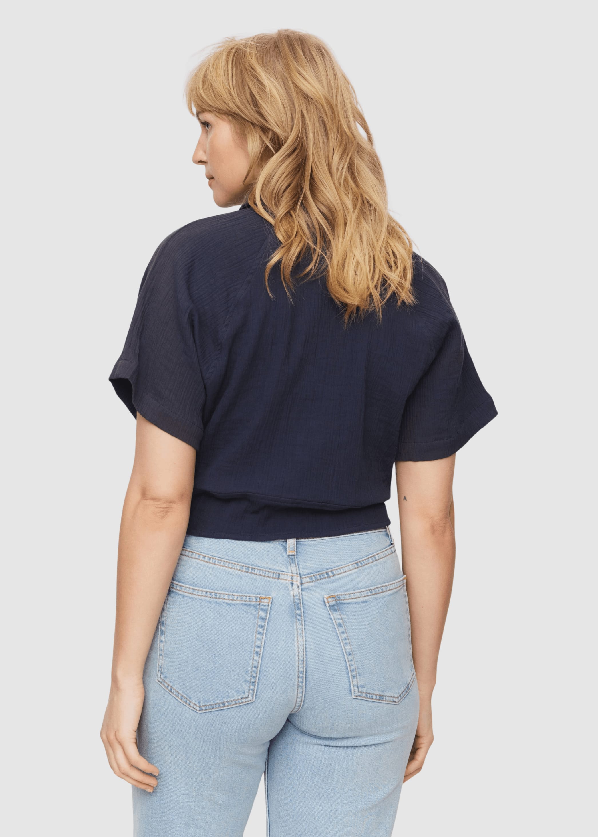 Blouse Tulip Navy