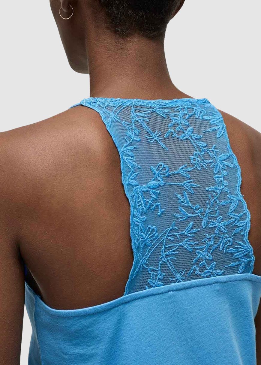 Top mit Spitze Top mit Spitze