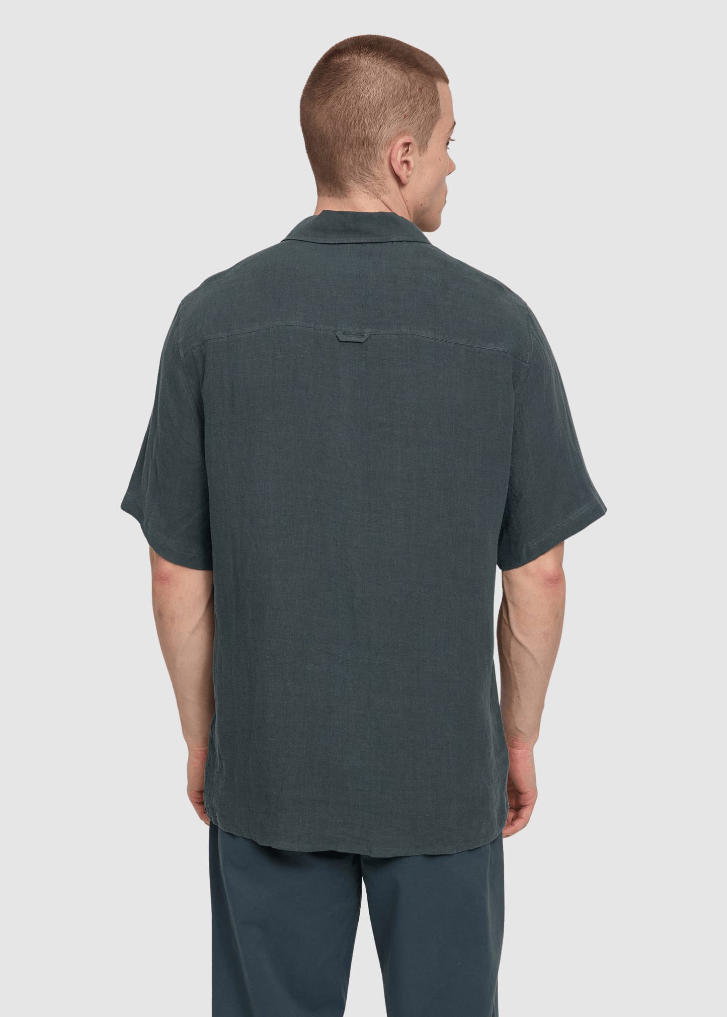 Shortsleeve Linen Shirt Bottle Shortsleeve Linen Shirt Bottle