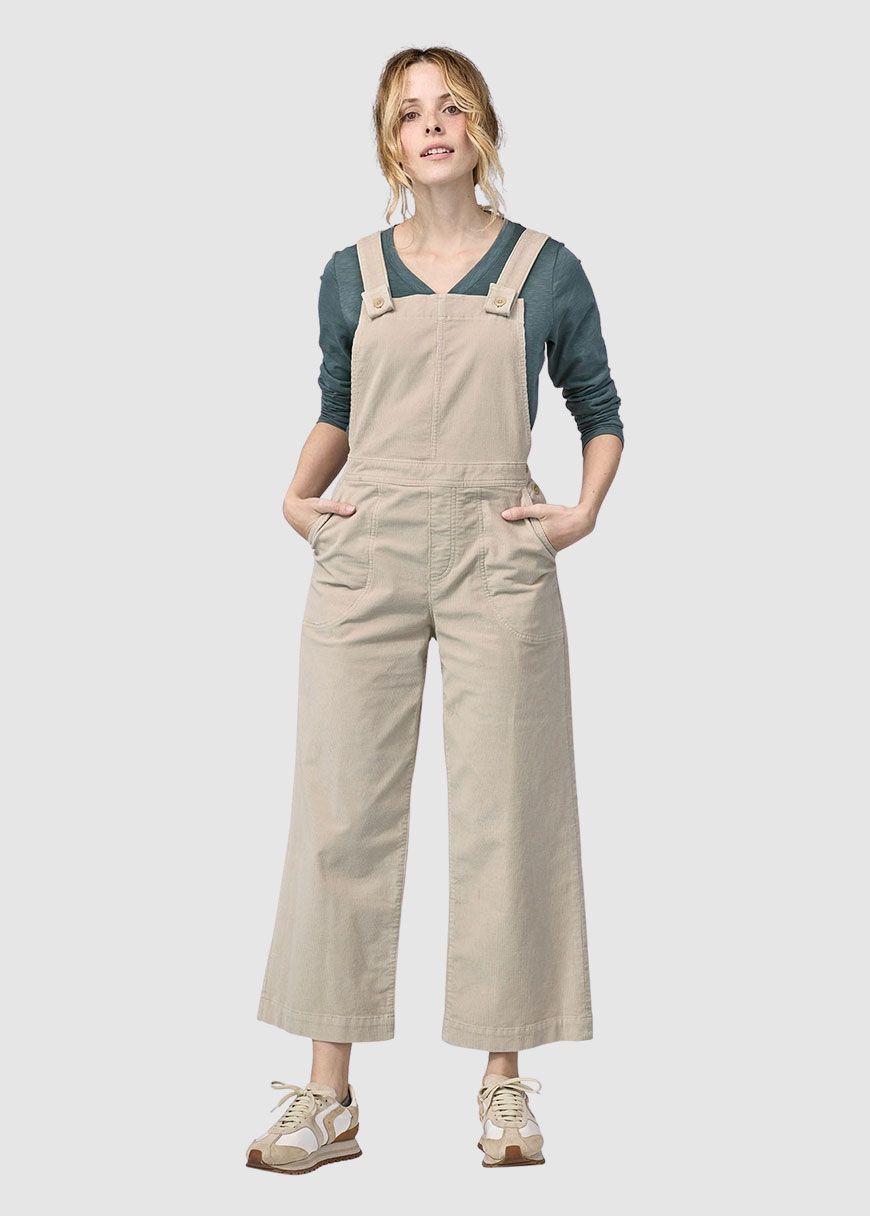 W's Stand Up Cropped Corduroy Overalls