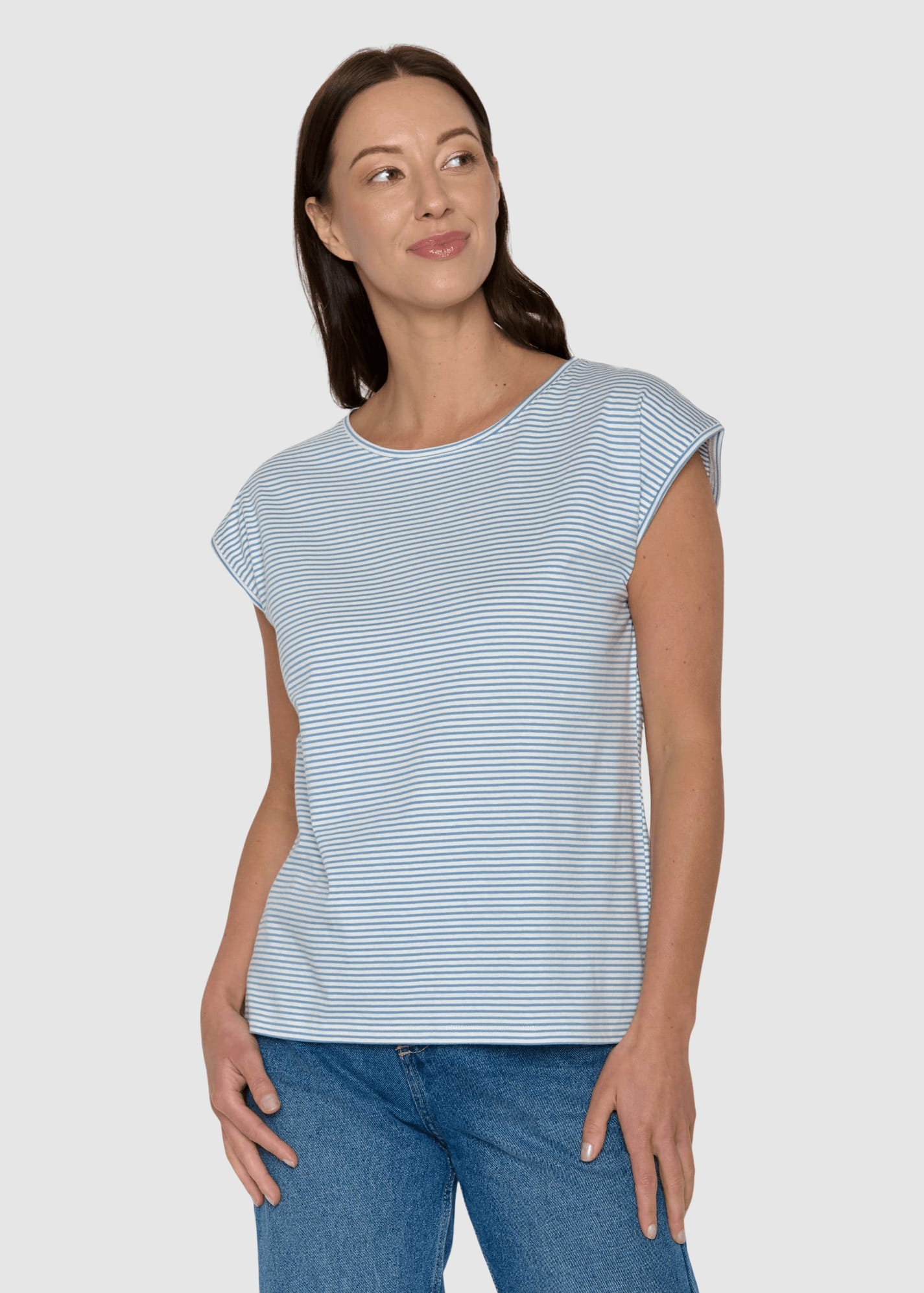 Basic Timid Shirts Glacier Stripes Basic Timid Shirts Glacier Stripes