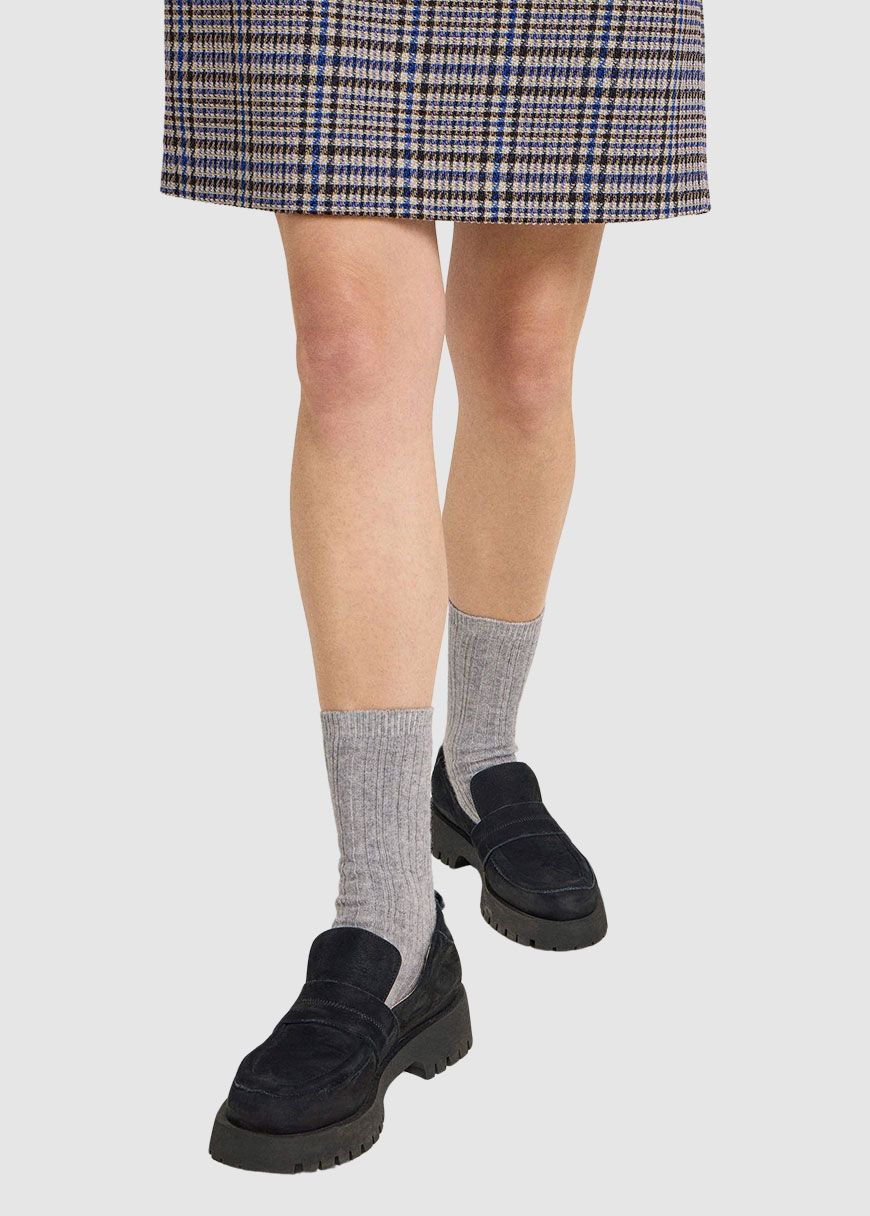Rippenstrick-Socken Rippenstrick-Socken