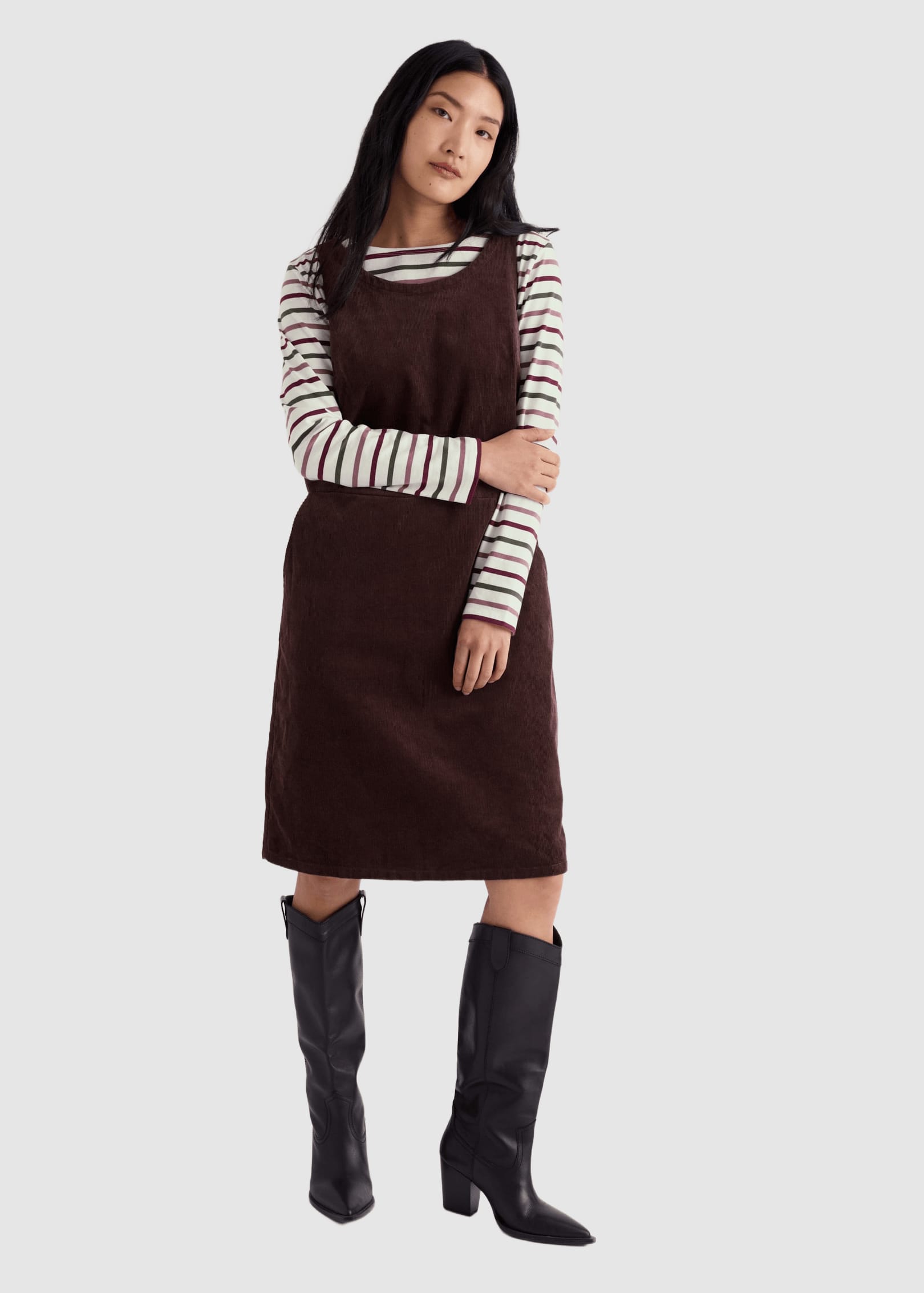 Salt Weave Pinafore Seedbed