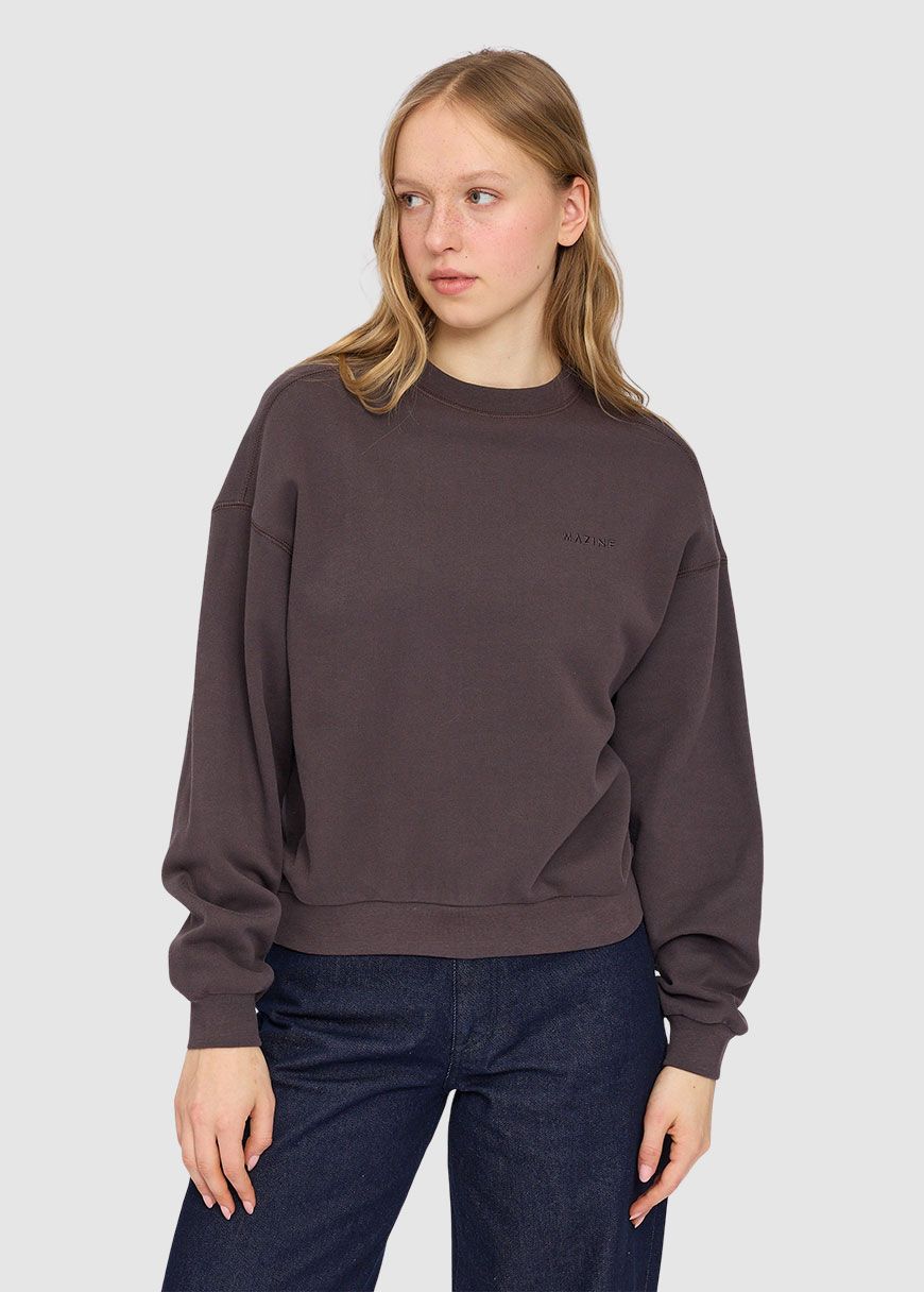 mazine_basic_sweatshirt_AW_25_MAZ_25333224_Eggplant_1_79c6ccd56f Basic Sweatshirt
