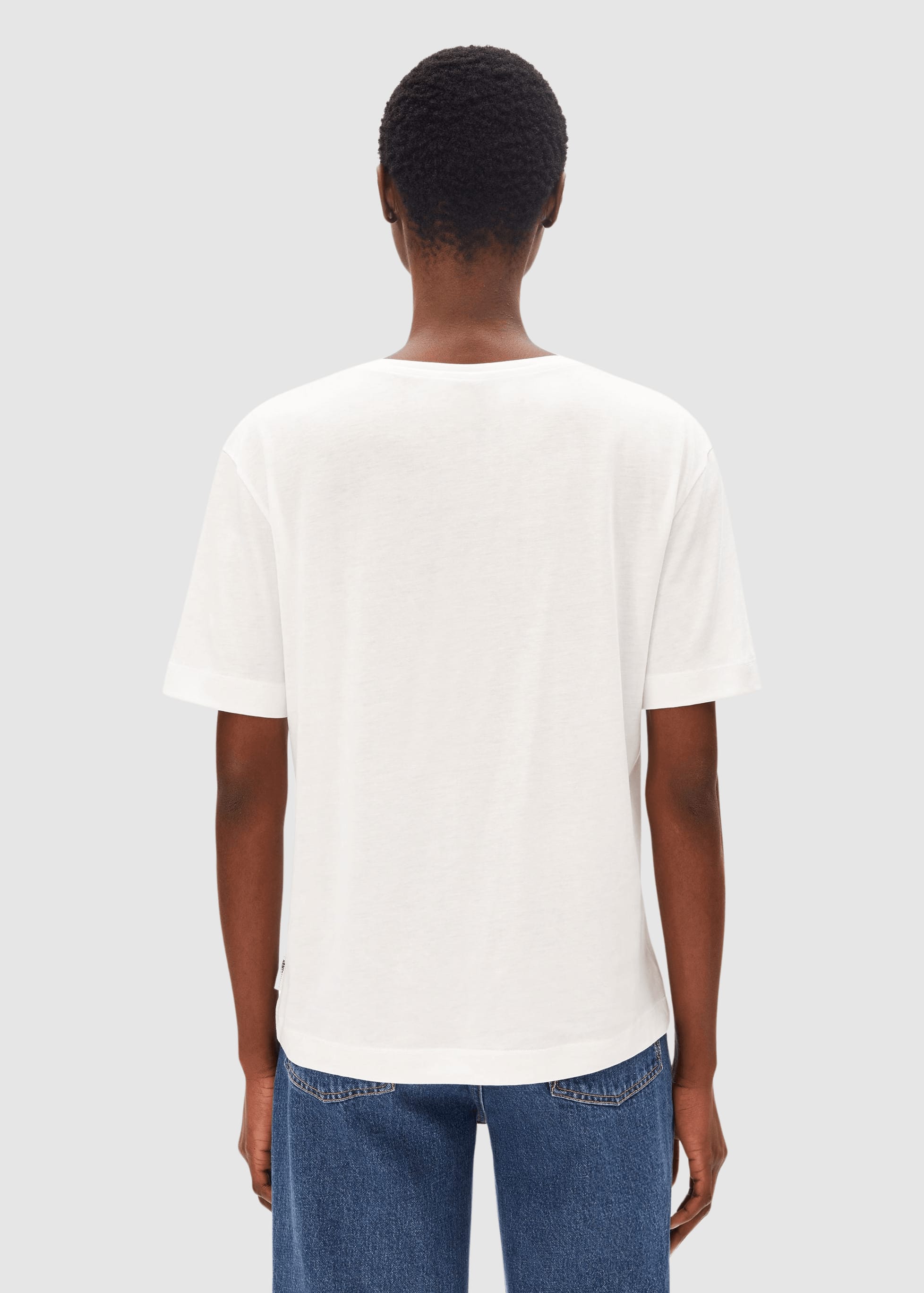 V-Neck T-Shirt White