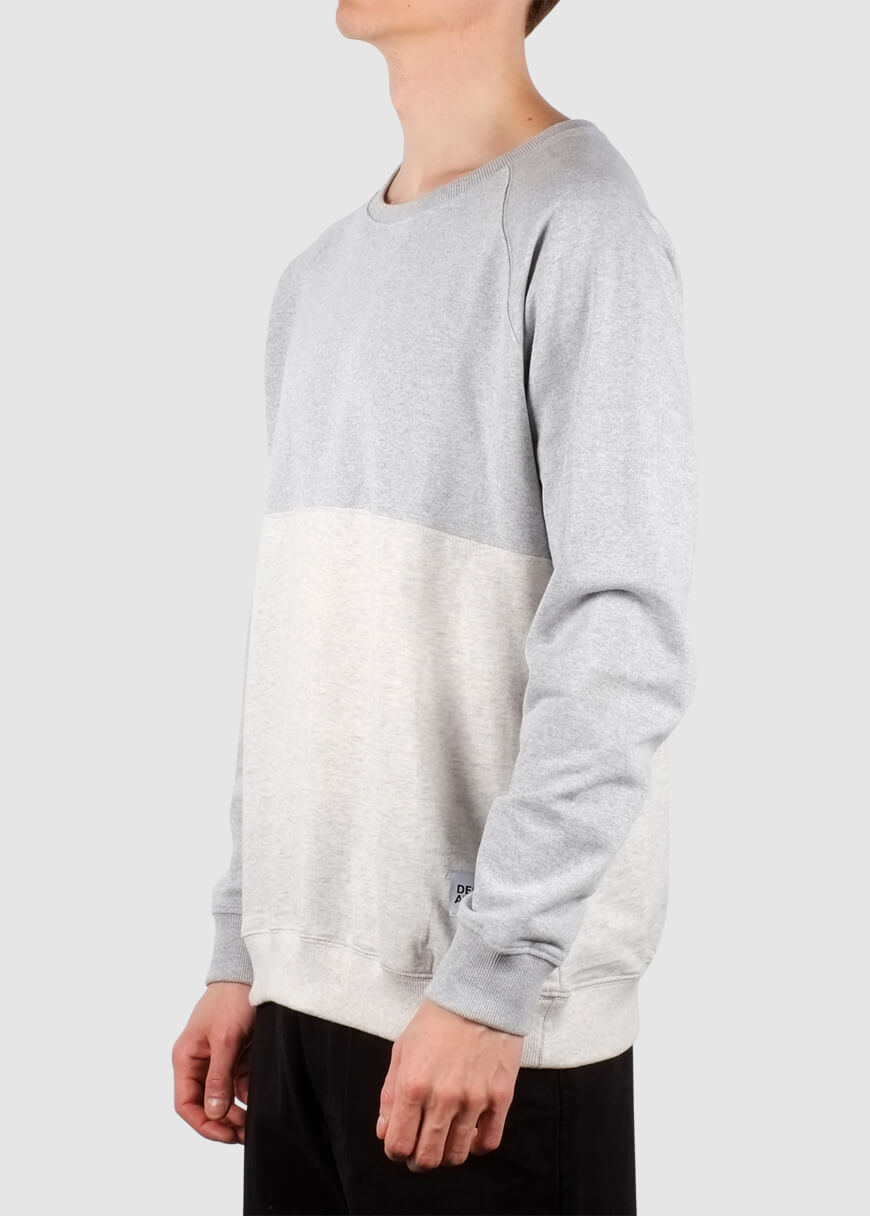 Sweatshirt 50-50 Grey/White Melange Sweatshirt 50-50 Grey/White Melange