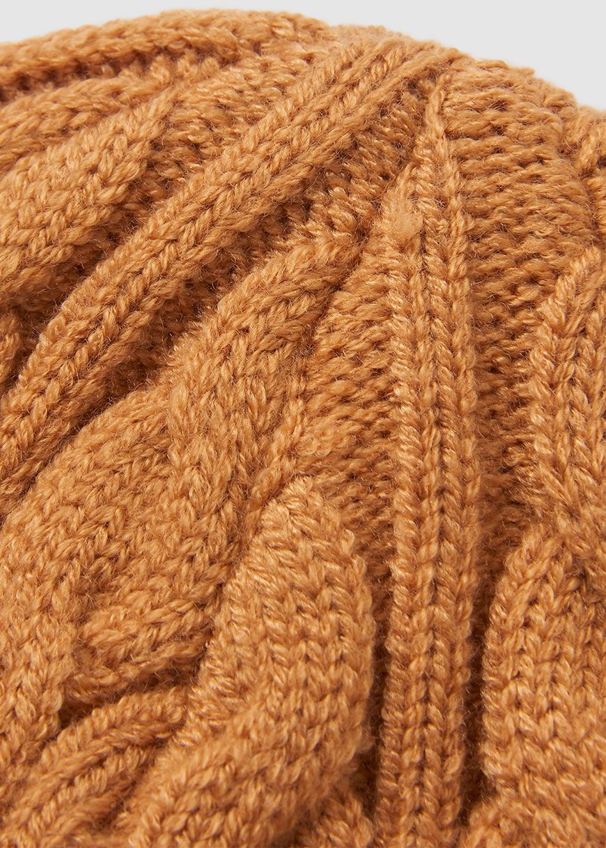 Fireside Recycled Cable Knit Beanie