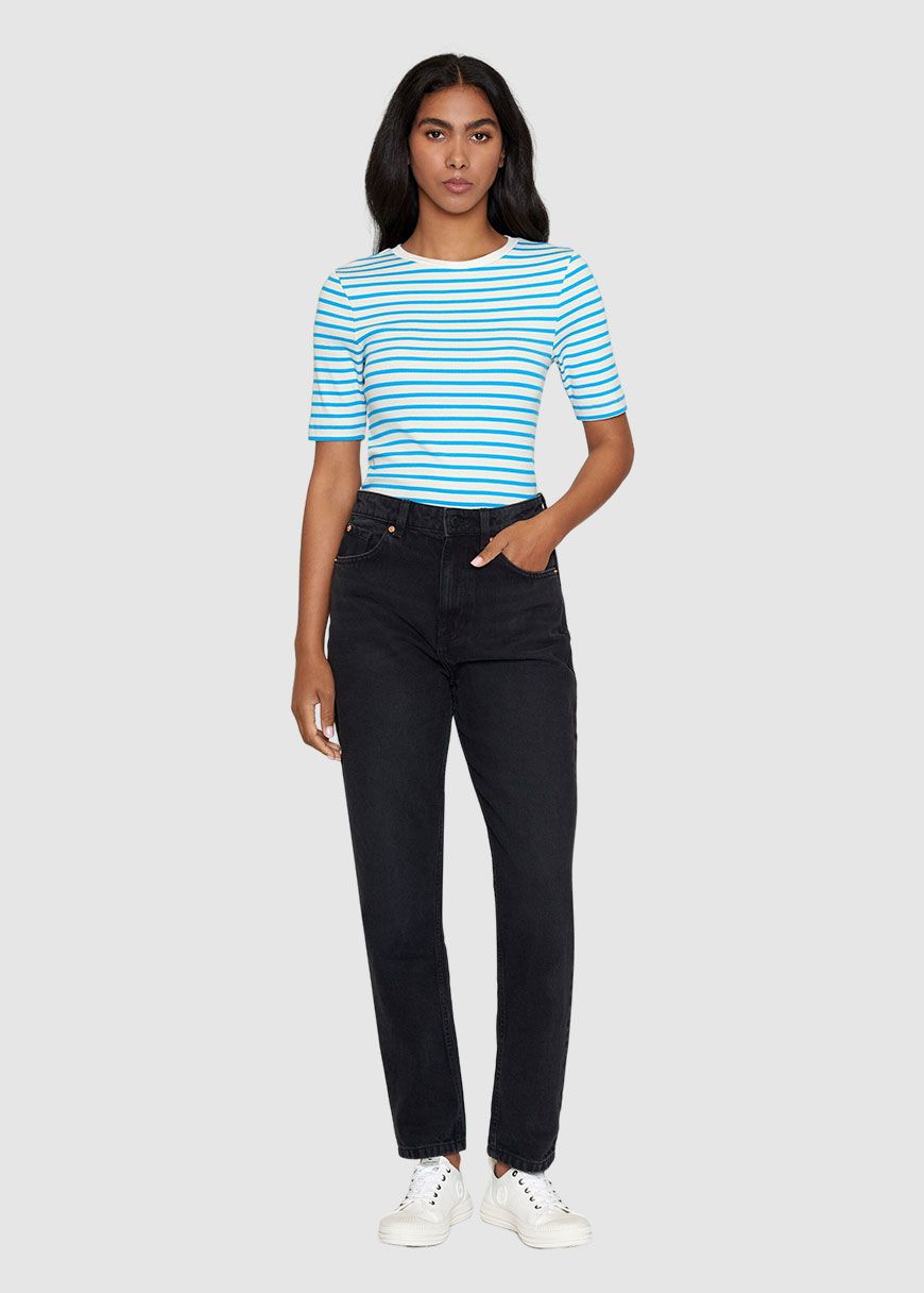 Striped Rib T-Shirt