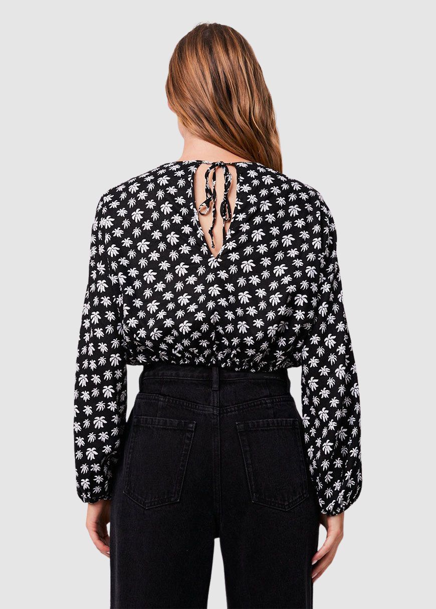 Pascale Hemp Gathered Long Sleeve Top Pascale Hemp Gathered Long Sleeve Top