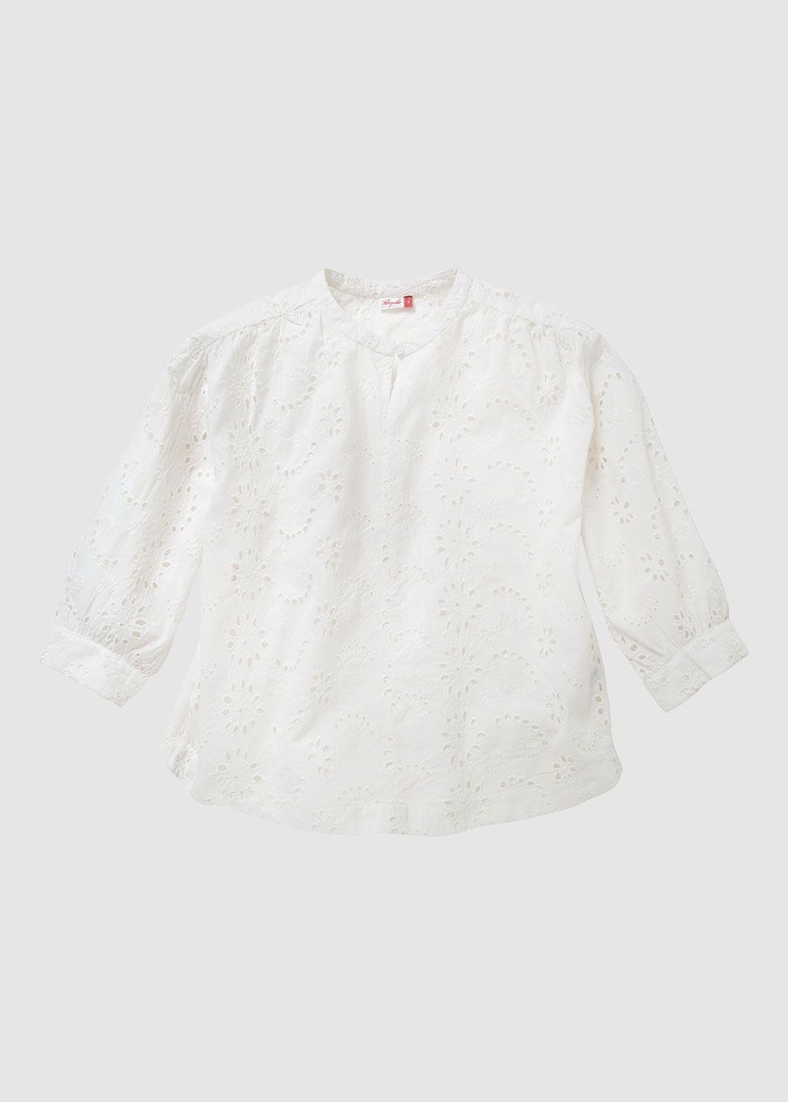 Langarm Bluse