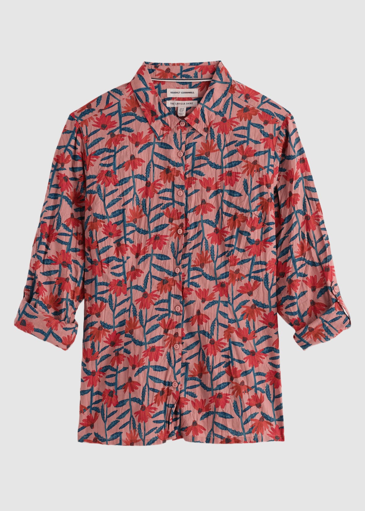 Larissa Shirt Echinacea Stems Rosehip Larissa Shirt Echinacea Stems Rosehip