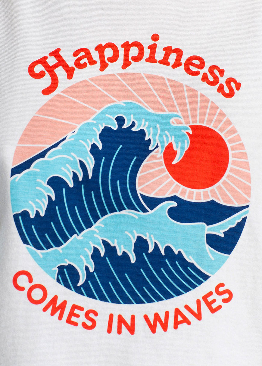 T-Shirt Visby Happiness T-Shirt Visby Happiness