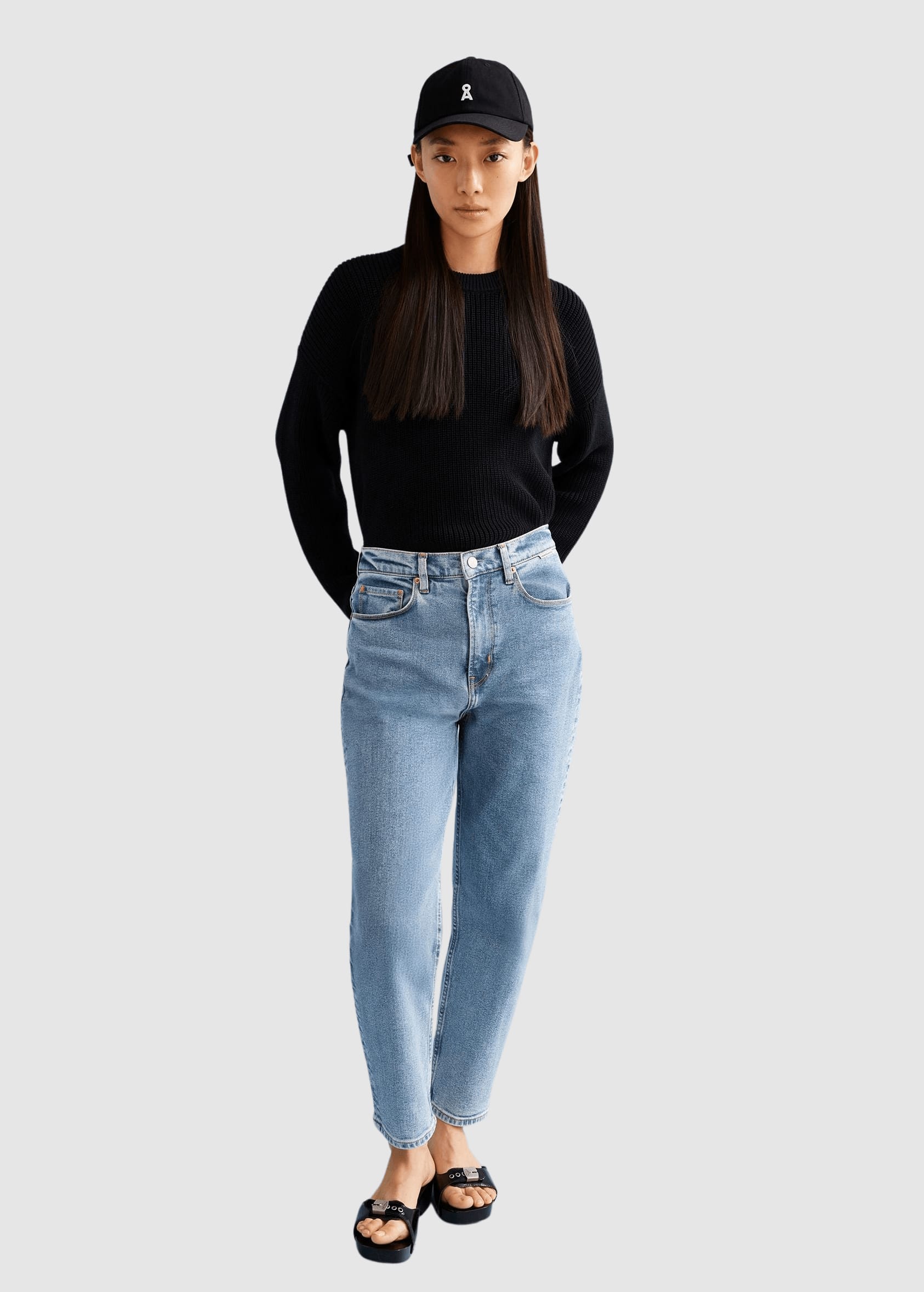 Mairaa High Waist Mom Jean Europie Mairaa High Waist Mom Jean Europie