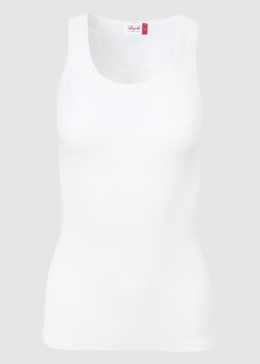 Baumwolle-Wolle-Seide Tanktop Baumwolle-Wolle-Seide Tanktop