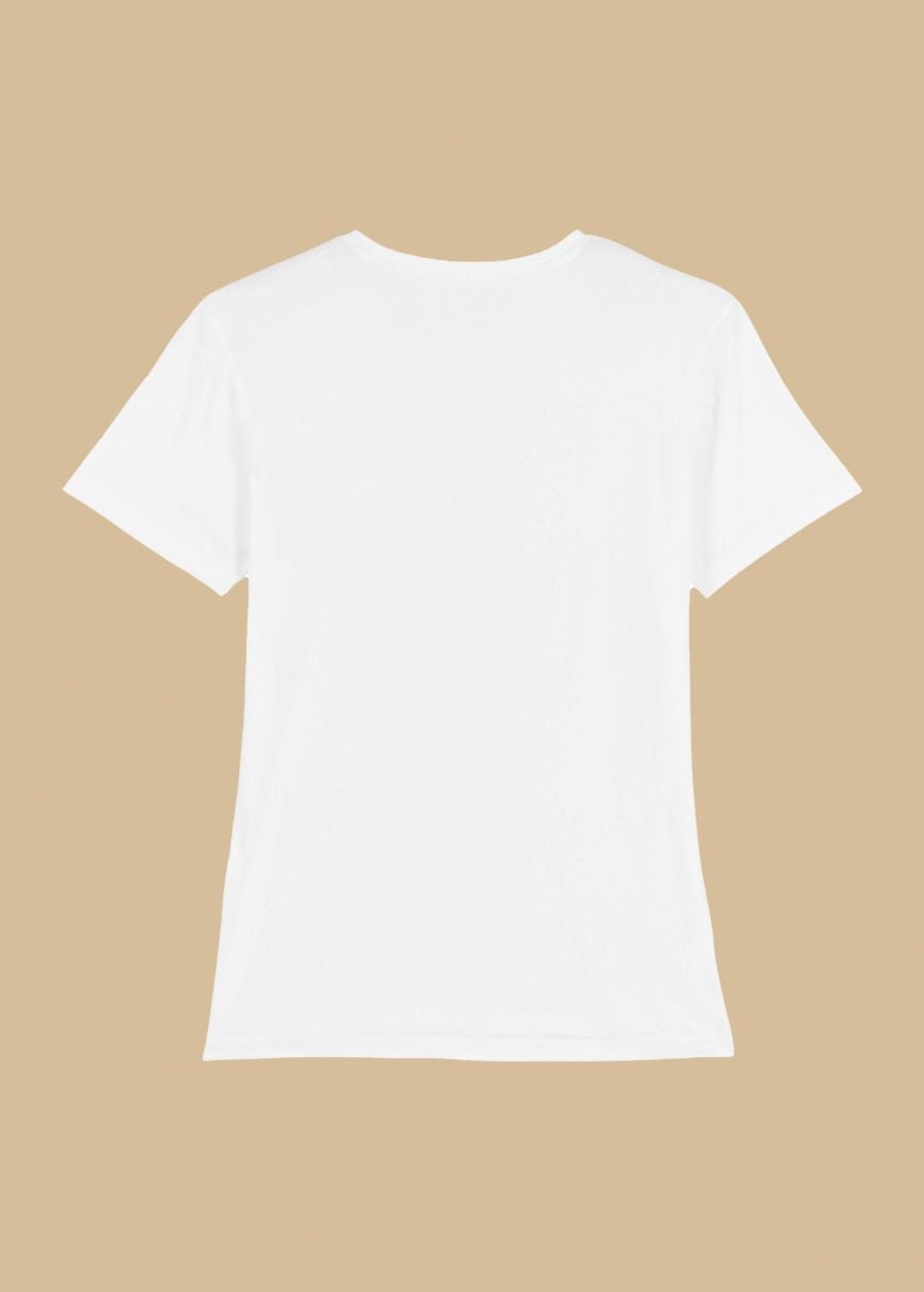 V-Neck T-Shirt Man White