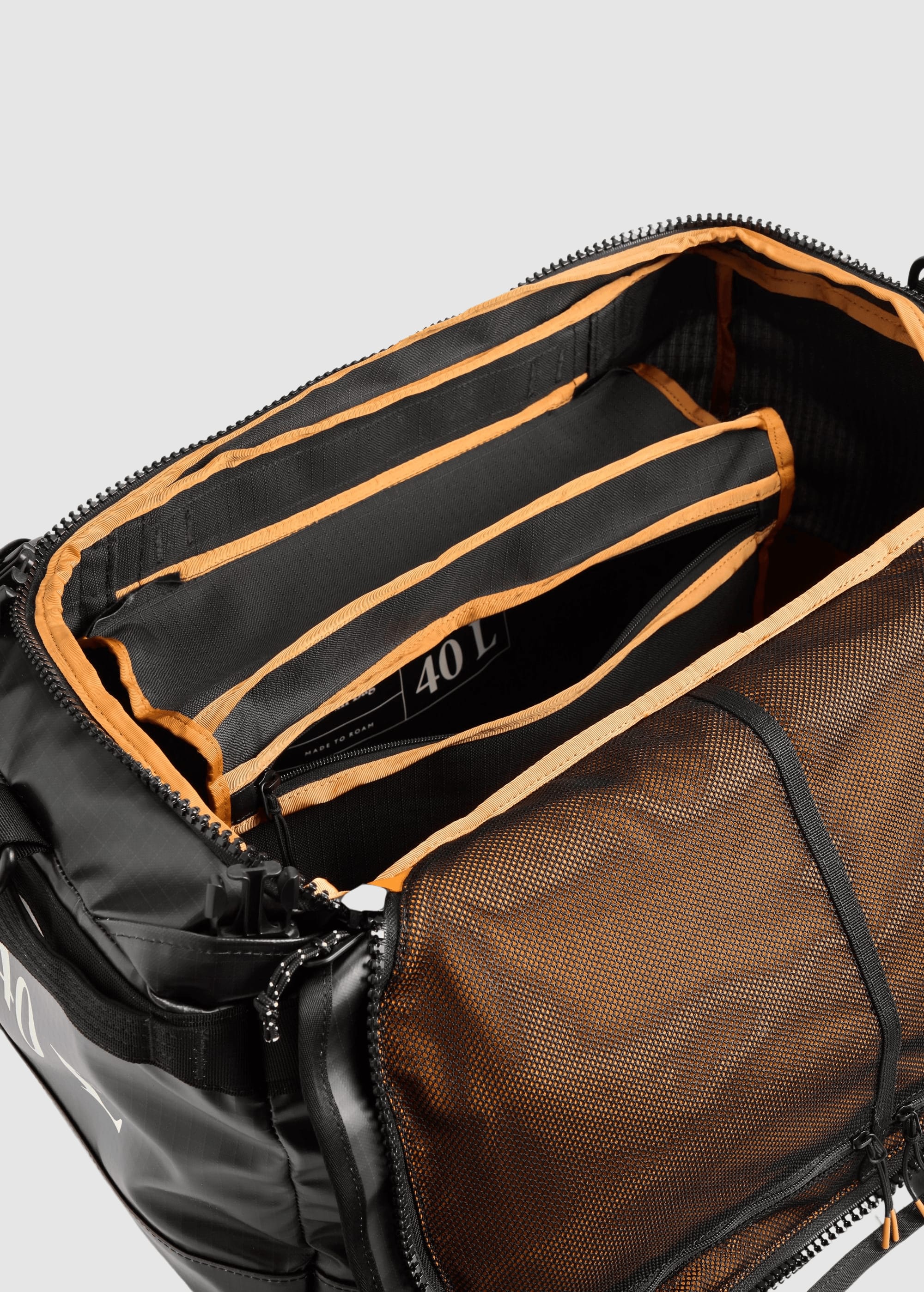Roamer Recycled 40l Duffel Bag Phantom Black Roamer Recycled 40l Duffel Bag Phantom Black