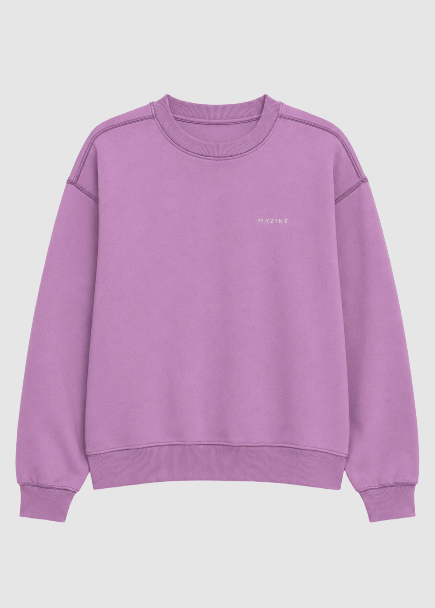 mazine-basic-sweatshirt-grape-pink-6.jpeg Basic Sweatshirt Grape Pink