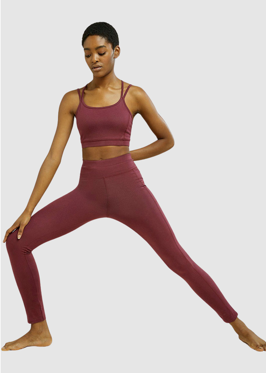 Yoga Y-Back Crop Top