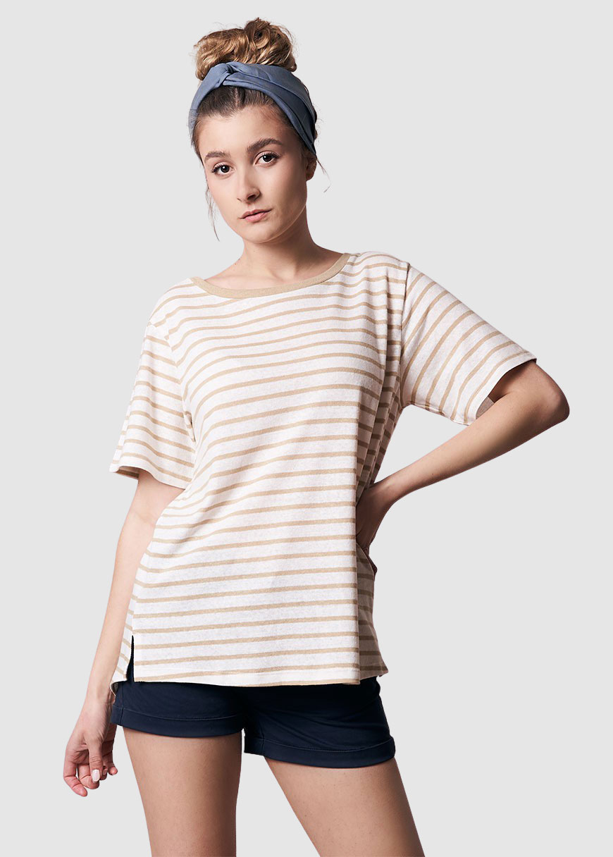 Striped Linen T-Shirt