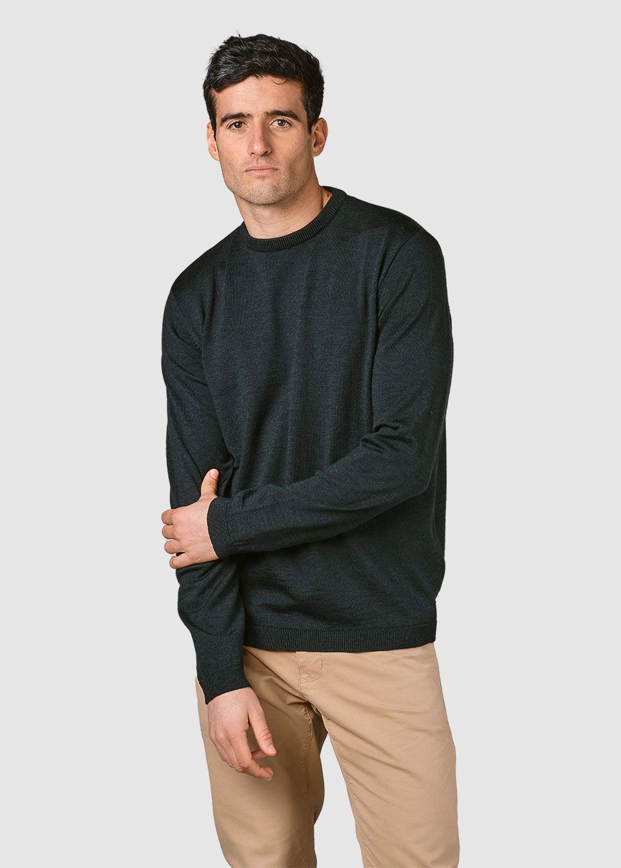 Mens Basic Merino Knit