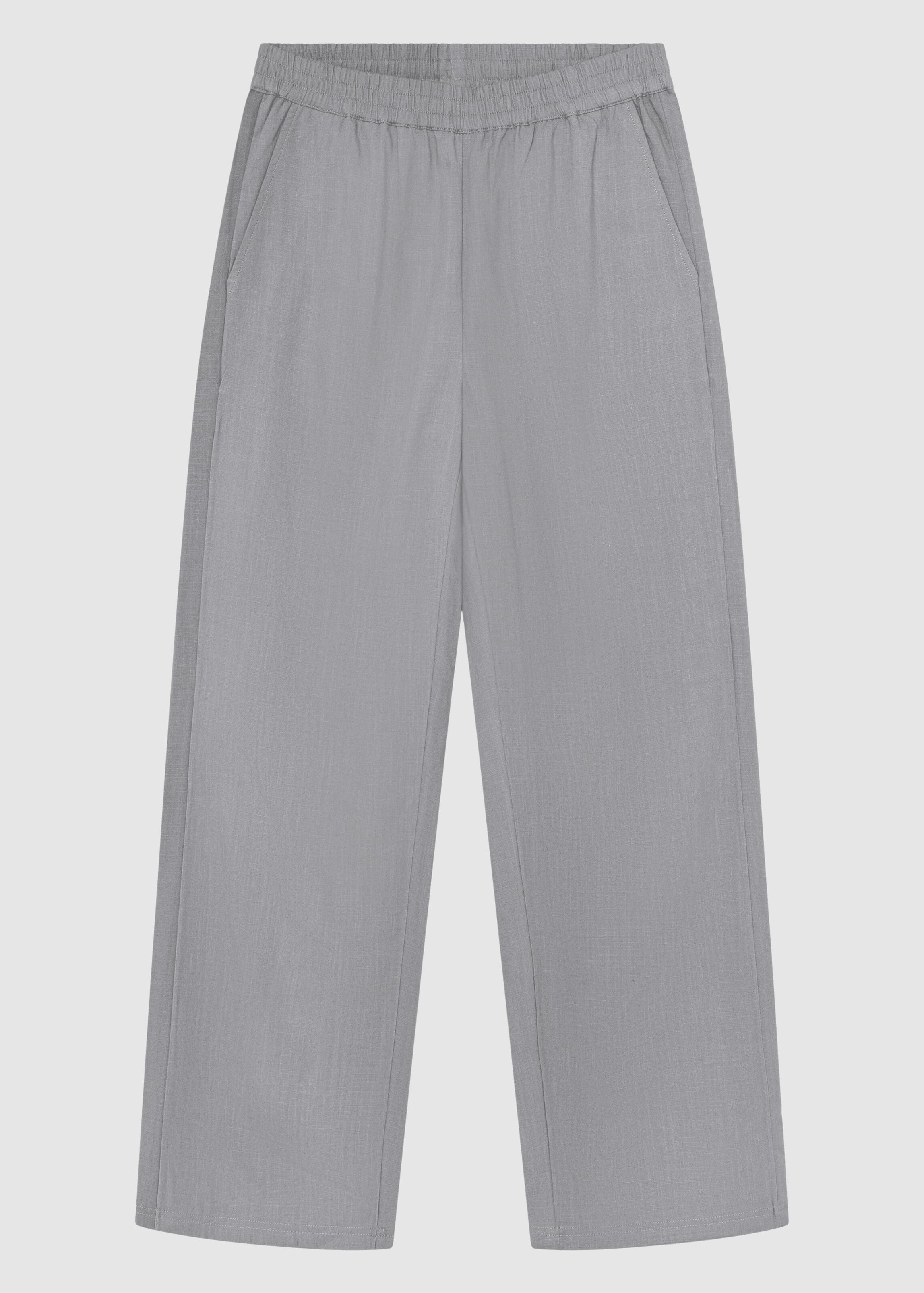 Posey Wide Linen-MIX Pants Ultimate Grey Posey Wide Linen-MIX Pants Ultimate Grey