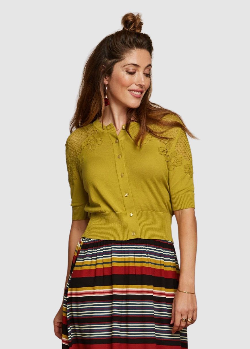 Cardi Yoke Bonet Cardi Yoke Bonet