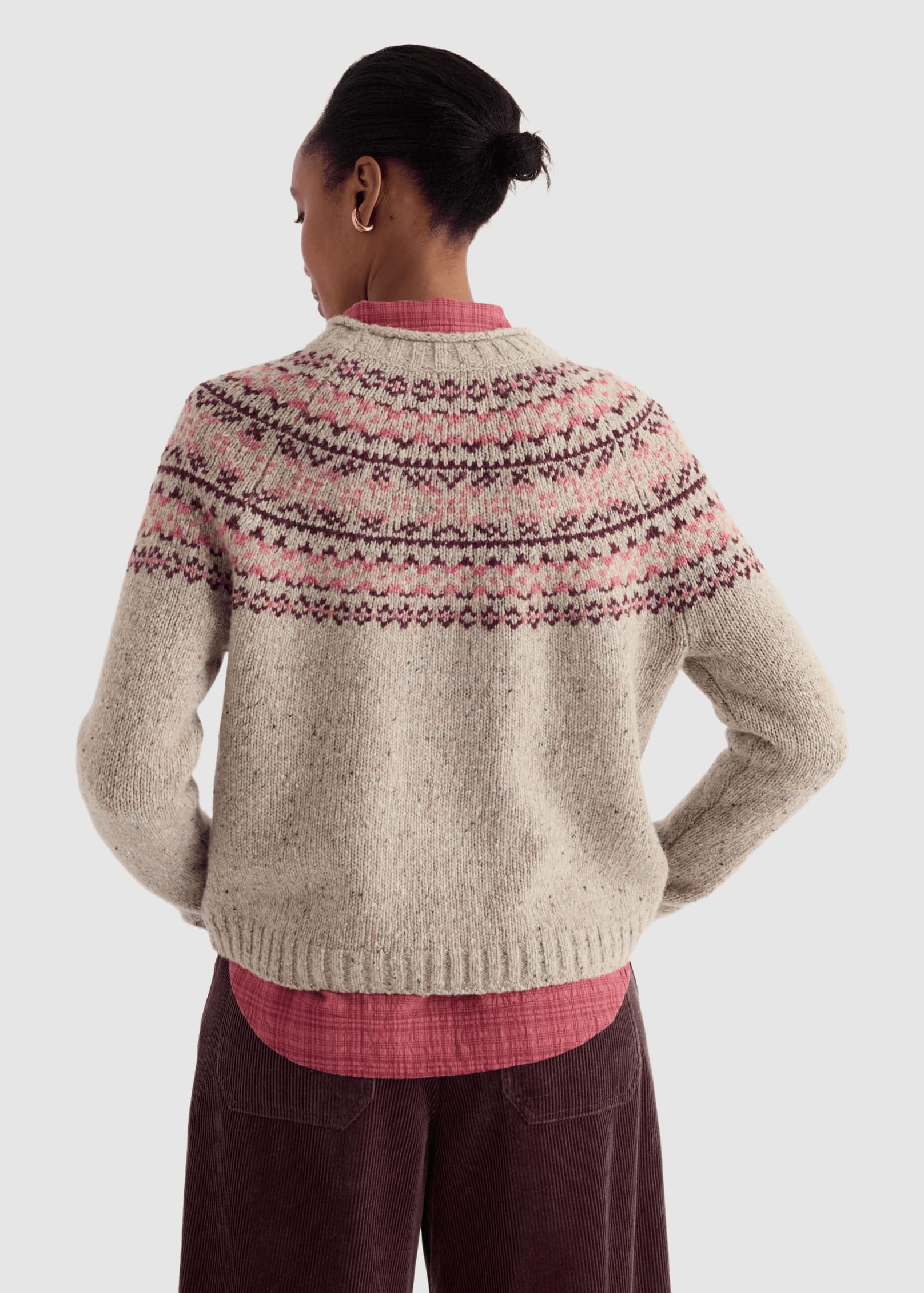 seasalt-cornwall-port-kinnis-jumper-merino-shingle-bay-dark-rose-mix-2.jpeg Port Kinnis Jumper Merino Shingle Bay Dark Rose Mix