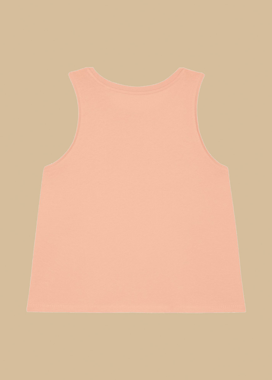 Cropped Oversized Tanktop Woman Cropped Oversized Tanktop Woman