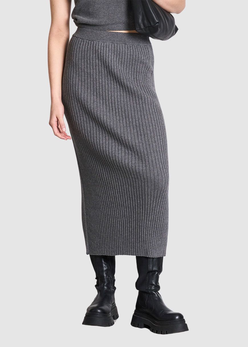 Midi Knit Skirt Ebba Midi Knit Skirt Ebba