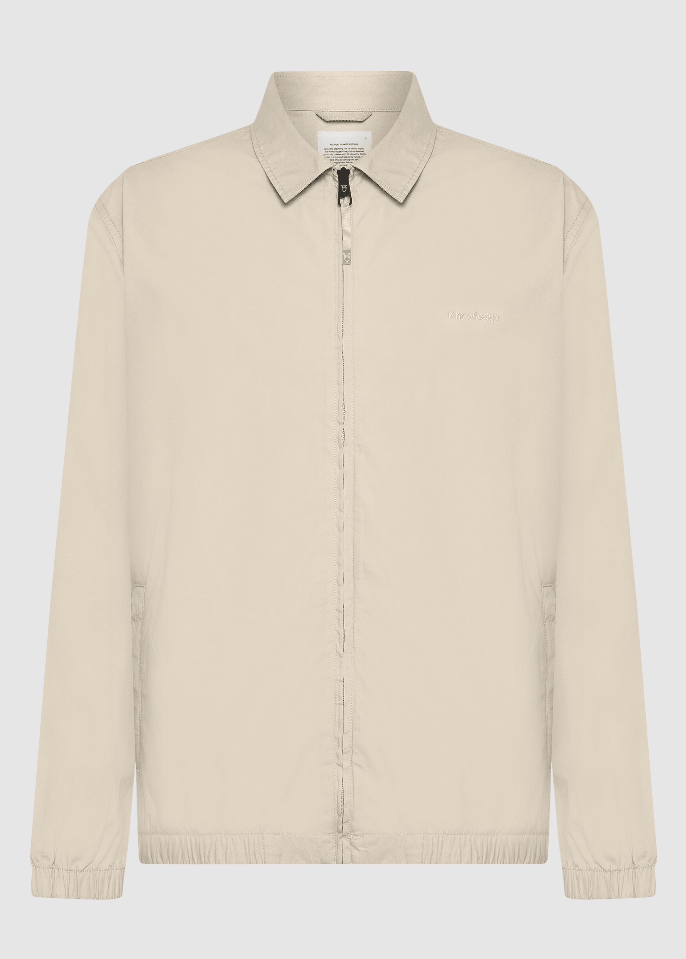 Light Poplin Jacket Light Feather Gray Light Poplin Jacket Light Feather Gray