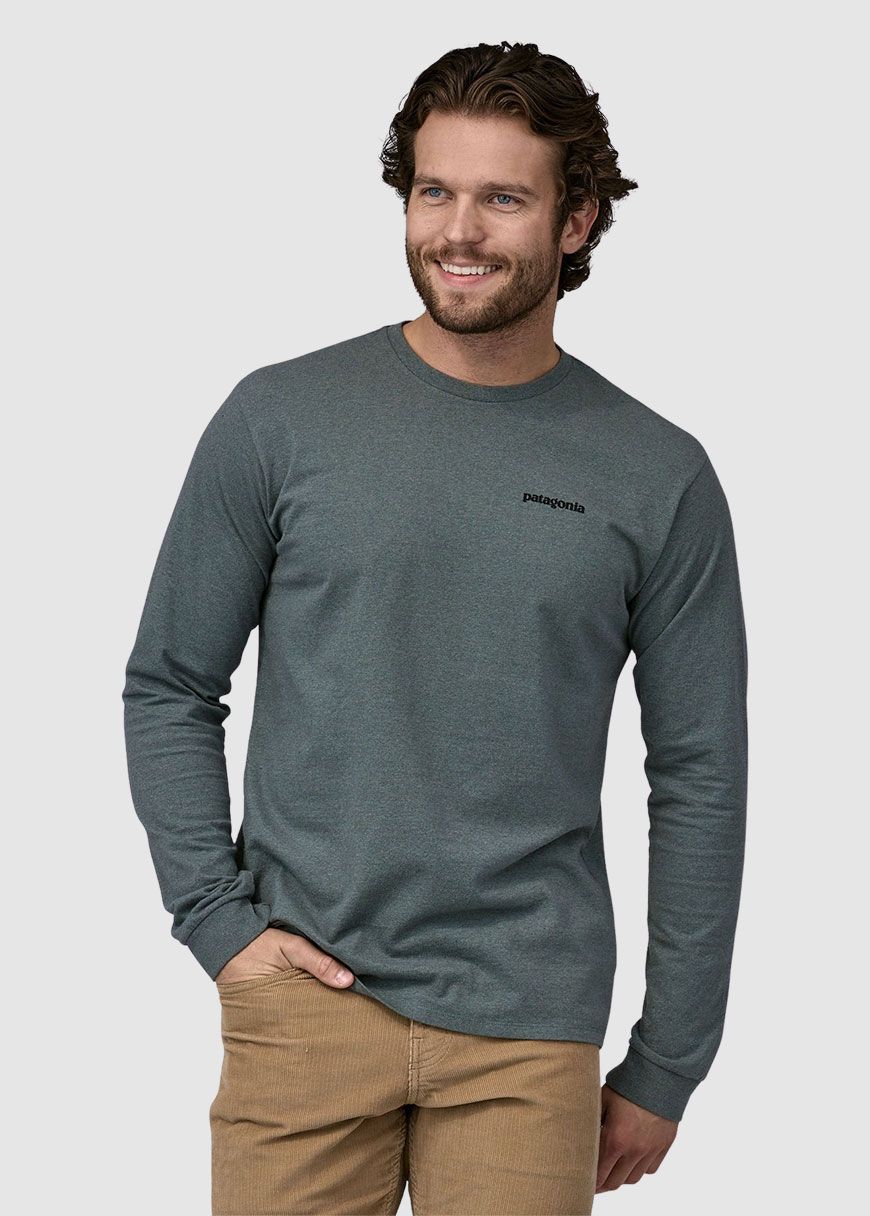 M's L/S P-6 Logo Responsibili-Tee